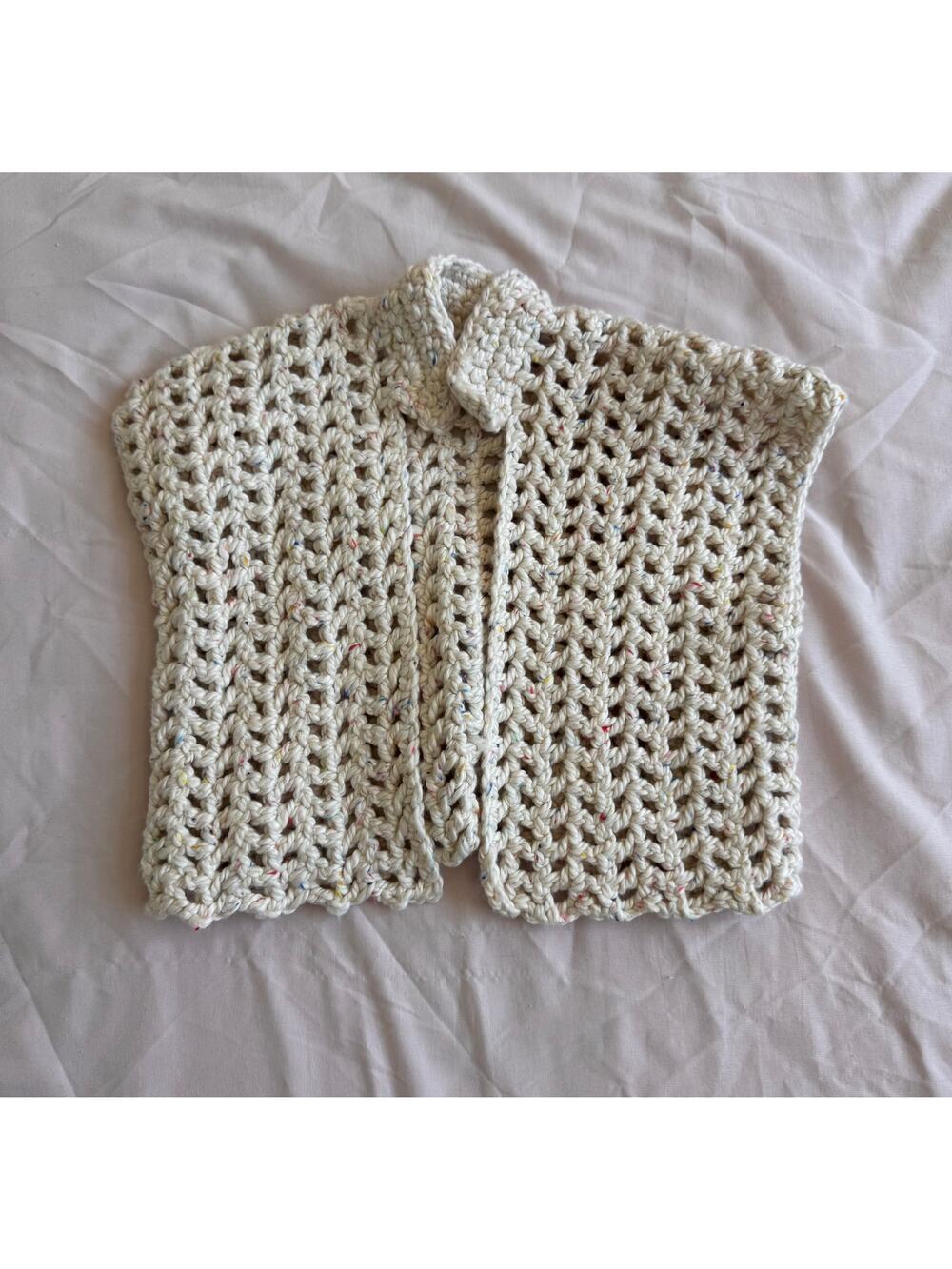 Handmade Crochet Shrug One Size (XS/S)